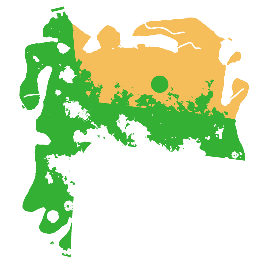 Biome Rust Map: Procedural Map, Size: 4100, Seed: 78596857