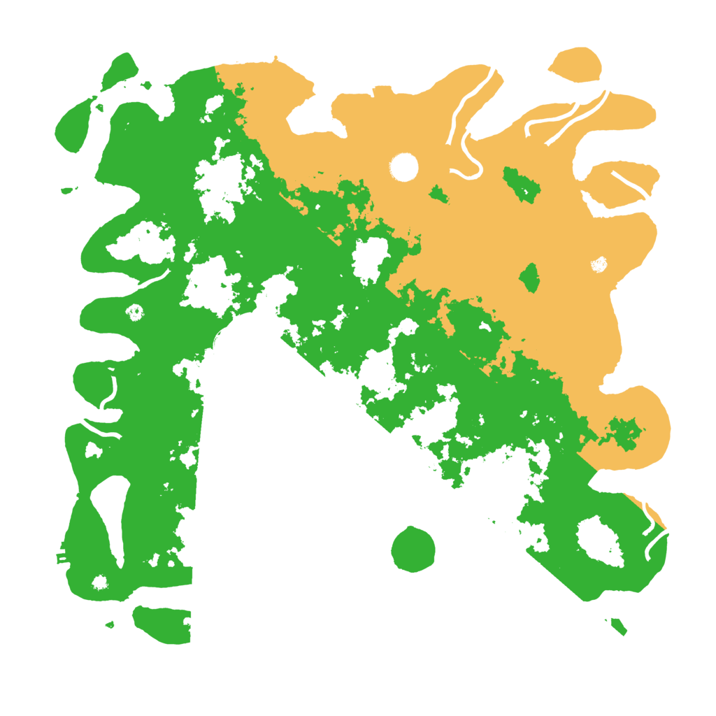 Biome Rust Map: Procedural Map, Size: 4400, Seed: 2377795