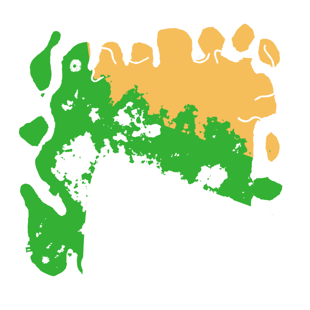 Biome Rust Map: Procedural Map, Size: 3850, Seed: 454688
