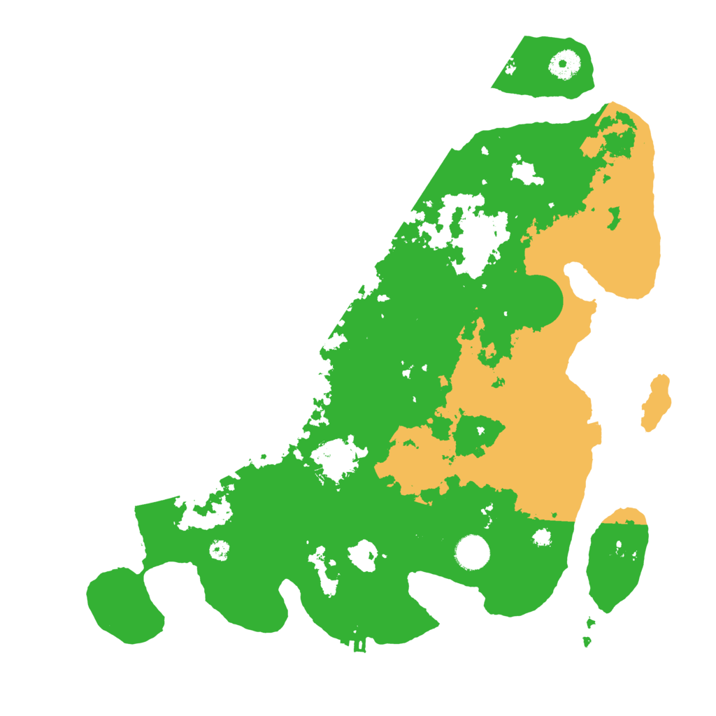 Biome Rust Map: Procedural Map, Size: 3650, Seed: 63232910