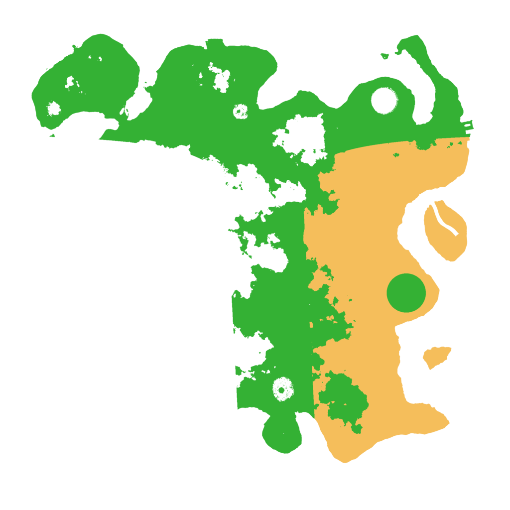 Biome Rust Map: Procedural Map, Size: 3450, Seed: 5804499