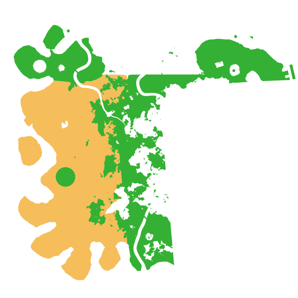 Biome Rust Map: Procedural Map, Size: 4050, Seed: 6459271