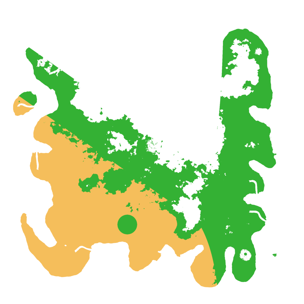 Biome Rust Map: Procedural Map, Size: 4100, Seed: 44894932