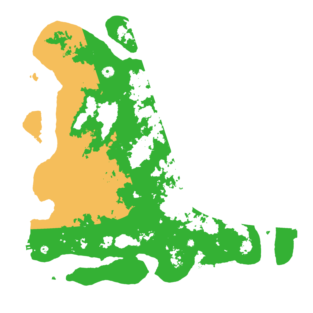 Biome Rust Map: Procedural Map, Size: 4100, Seed: 90688545