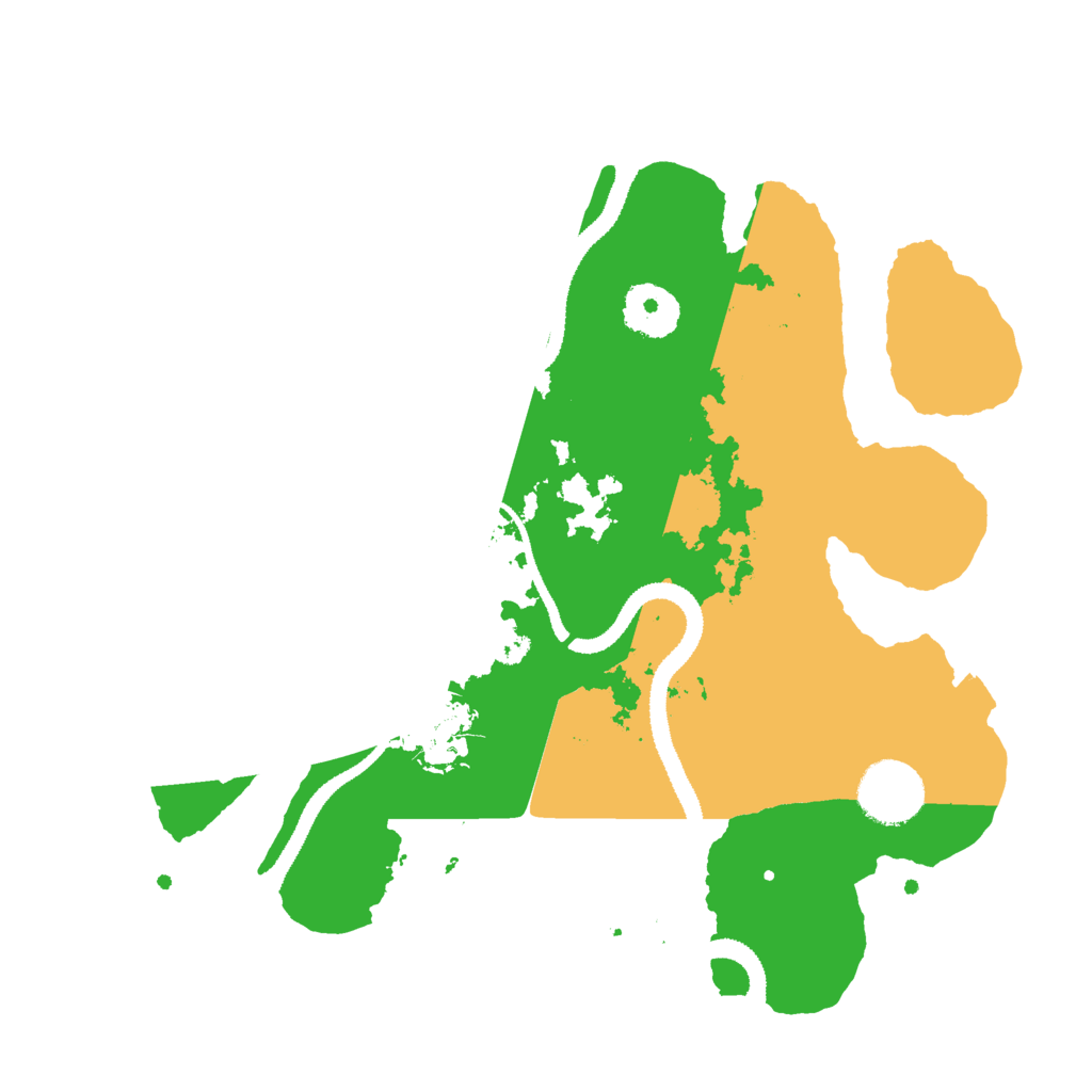 Biome Rust Map: Procedural Map, Size: 3000, Seed: 5440