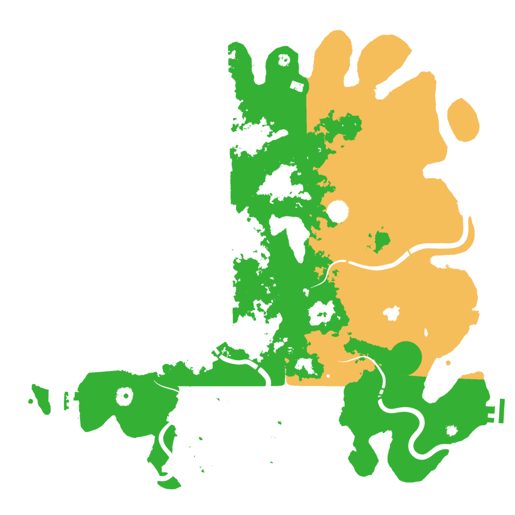 Biome Rust Map: Procedural Map, Size: 4251, Seed: 420237685