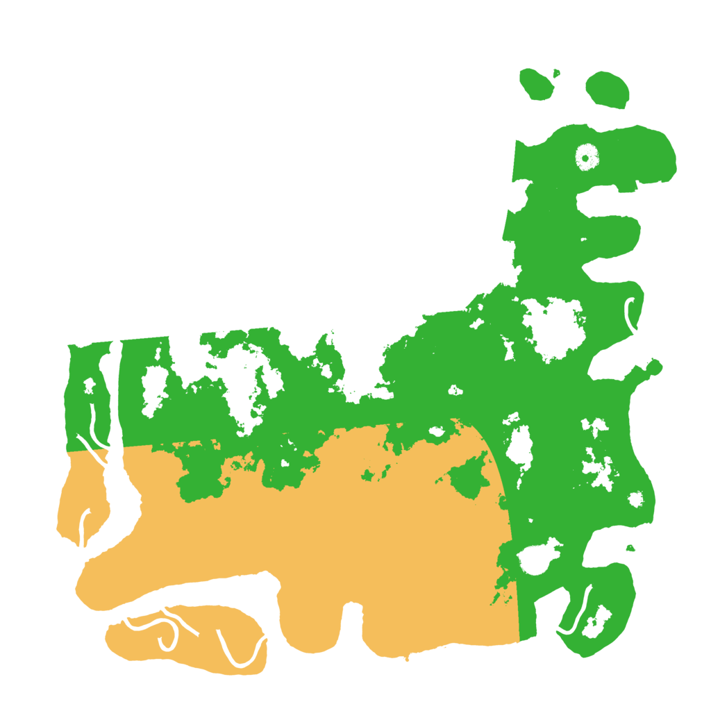 Biome Rust Map: Procedural Map, Size: 4250, Seed: 39691126