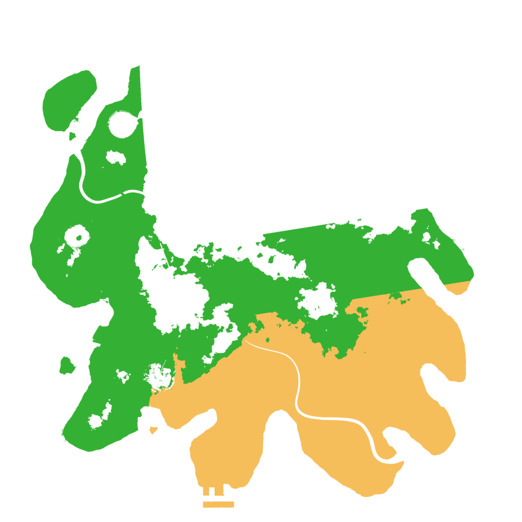 Biome Rust Map: Procedural Map, Size: 3400, Seed: 94102412