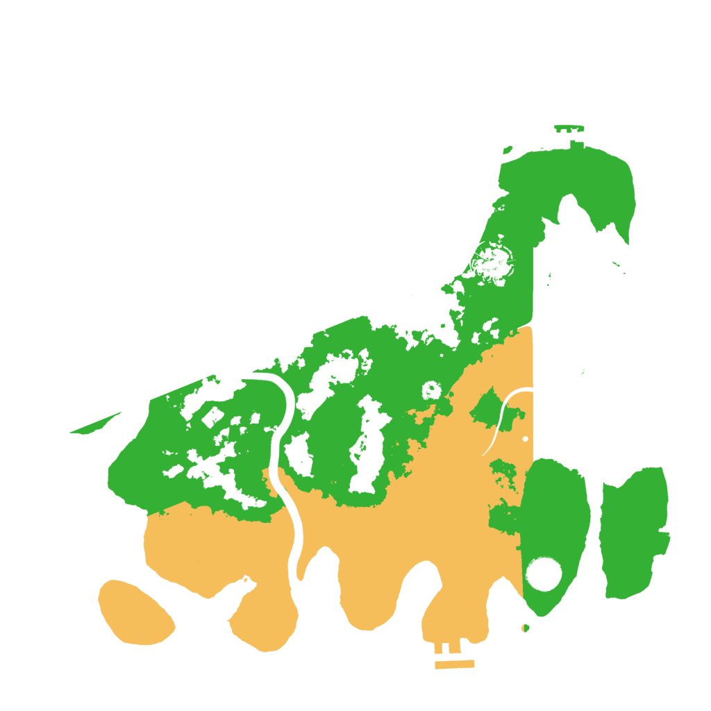 Biome Rust Map: Procedural Map, Size: 3650, Seed: 35938761