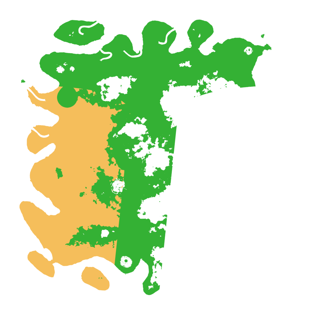 Biome Rust Map: Procedural Map, Size: 4100, Seed: 28203280