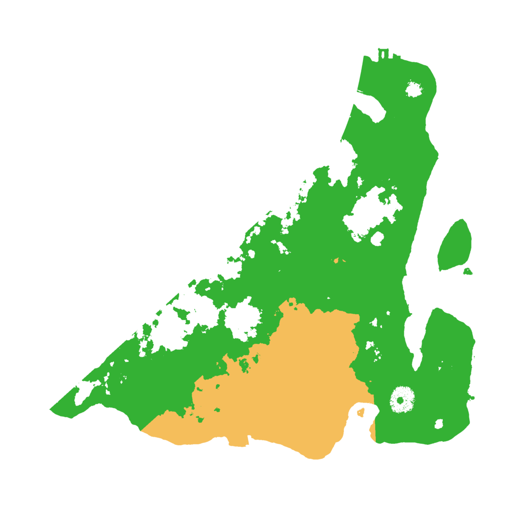 Biome Rust Map: Procedural Map, Size: 3000, Seed: 259