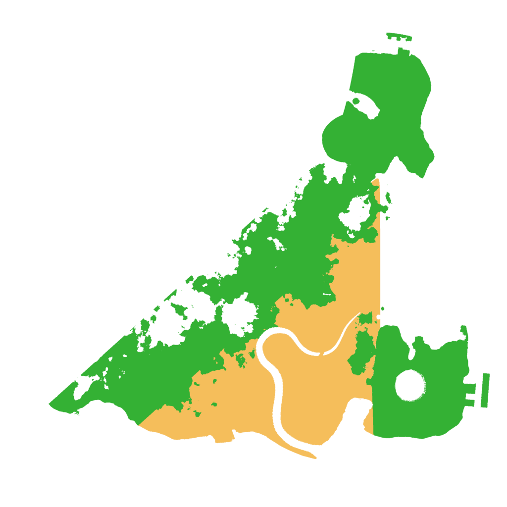 Biome Rust Map: Procedural Map, Size: 3000, Seed: 259
