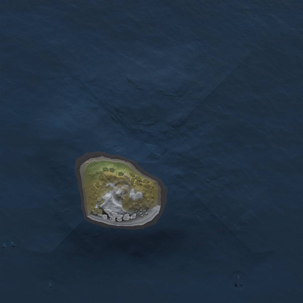 Rust Map: Procedural Map, Size: 1250, Seed: 886893430, 3 Monuments