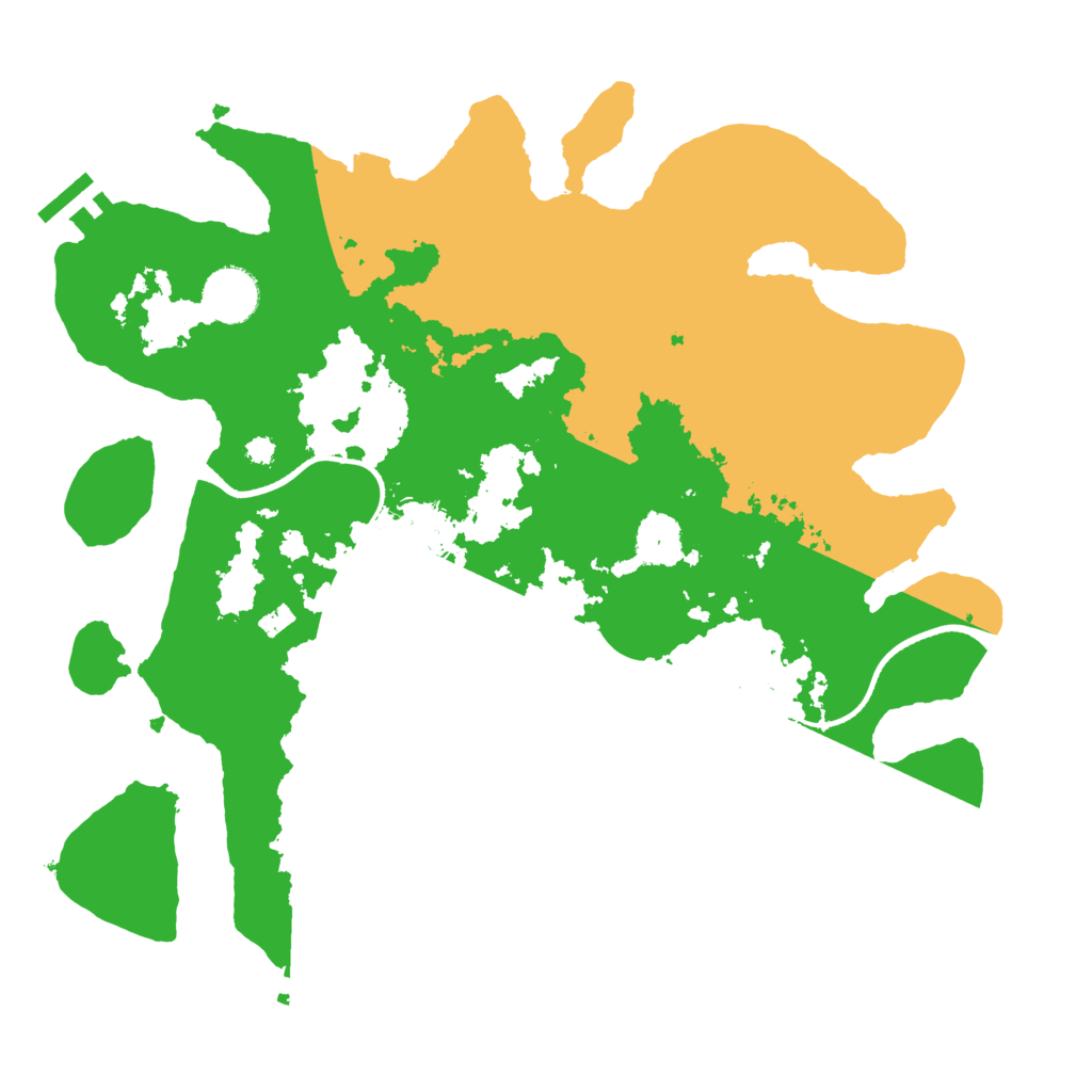 Biome Rust Map: Procedural Map, Size: 3450, Seed: 62185931