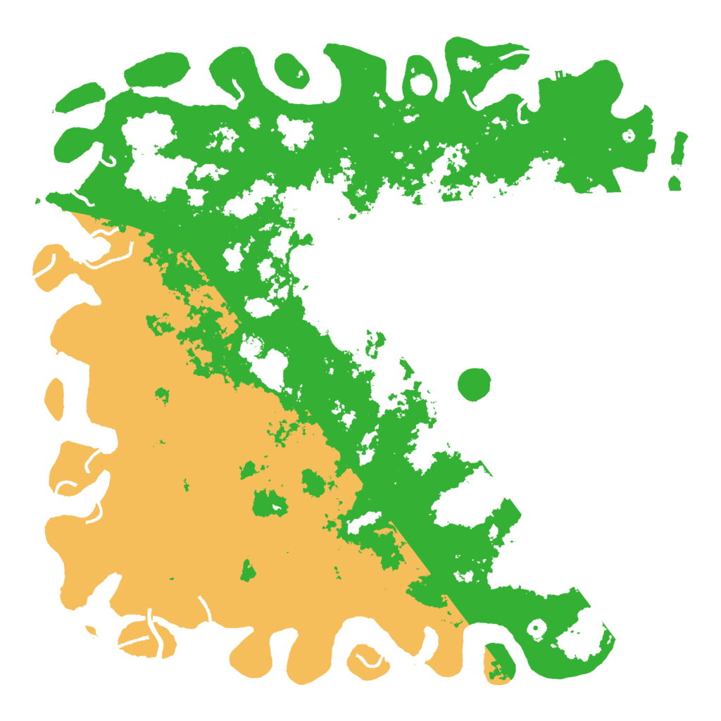 Biome Rust Map: Procedural Map, Size: 6000, Seed: 570258355