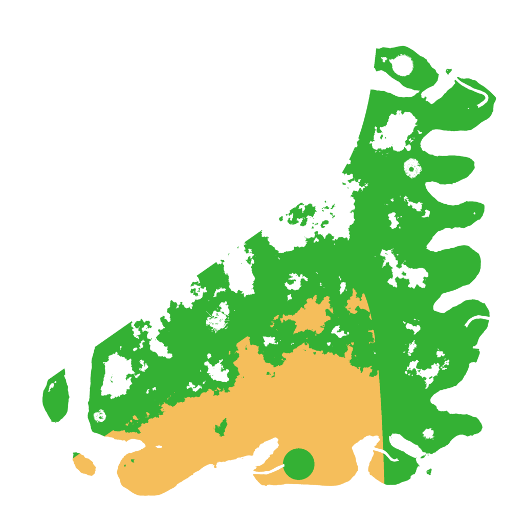 Biome Rust Map: Procedural Map, Size: 4400, Seed: 82012742