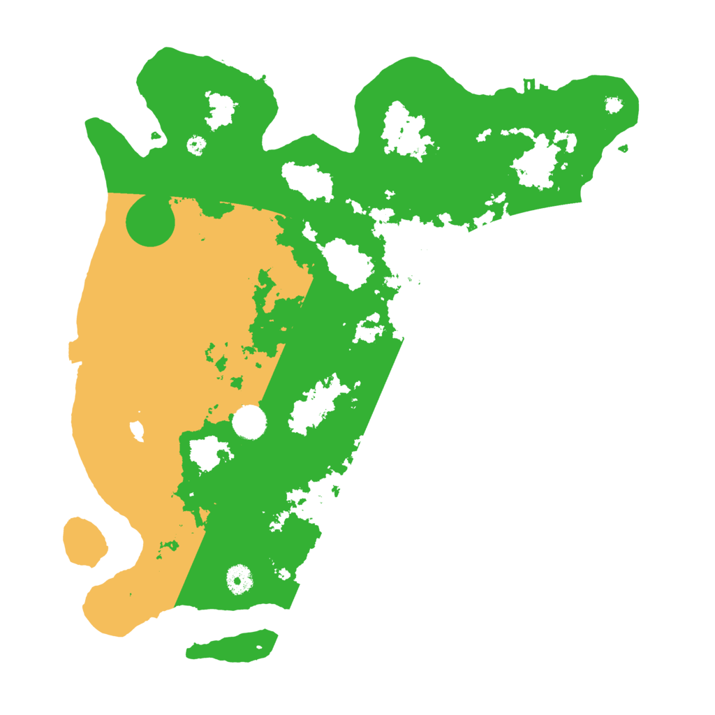 Biome Rust Map: Procedural Map, Size: 3850, Seed: 99122272