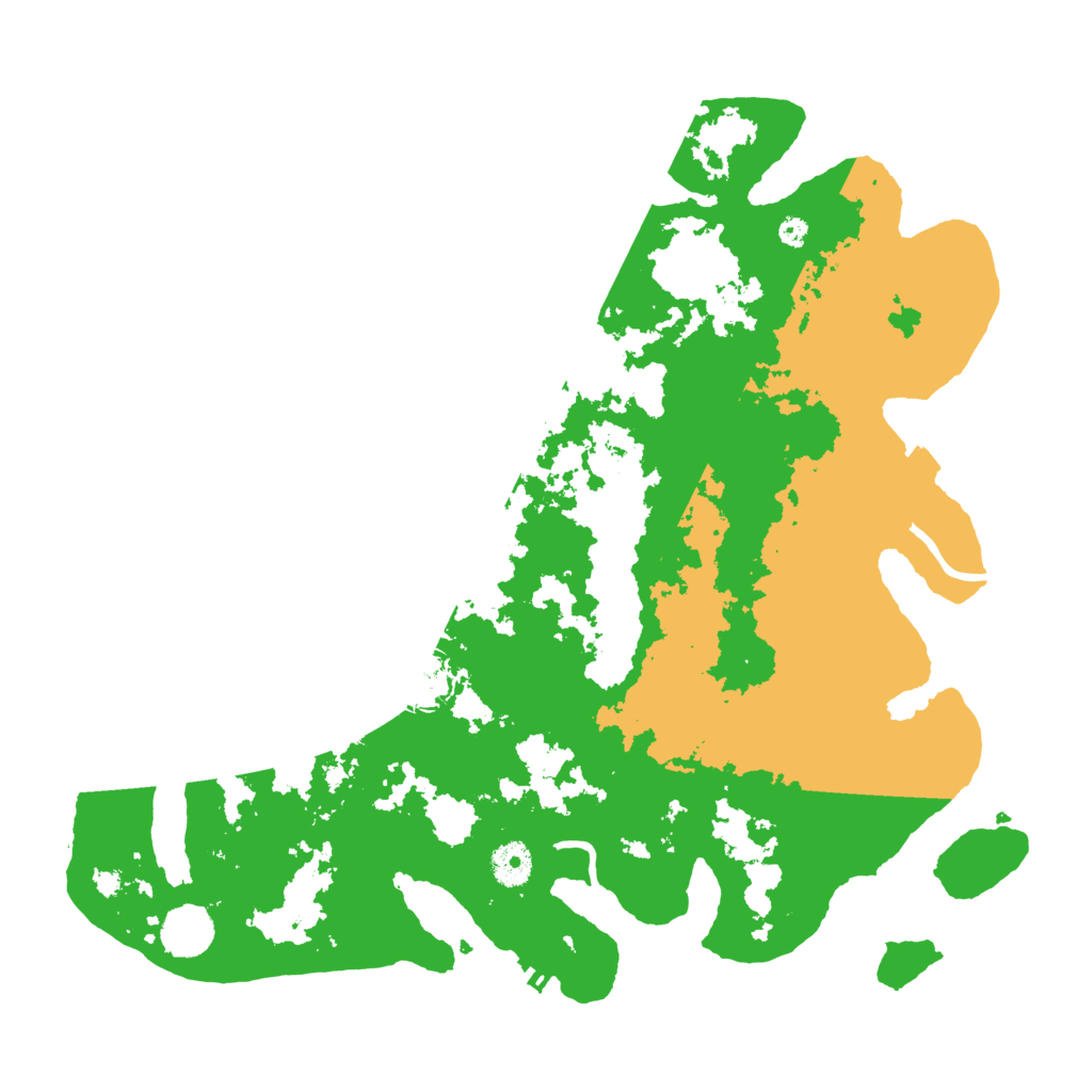 Biome Rust Map: Procedural Map, Size: 3850, Seed: 98980073