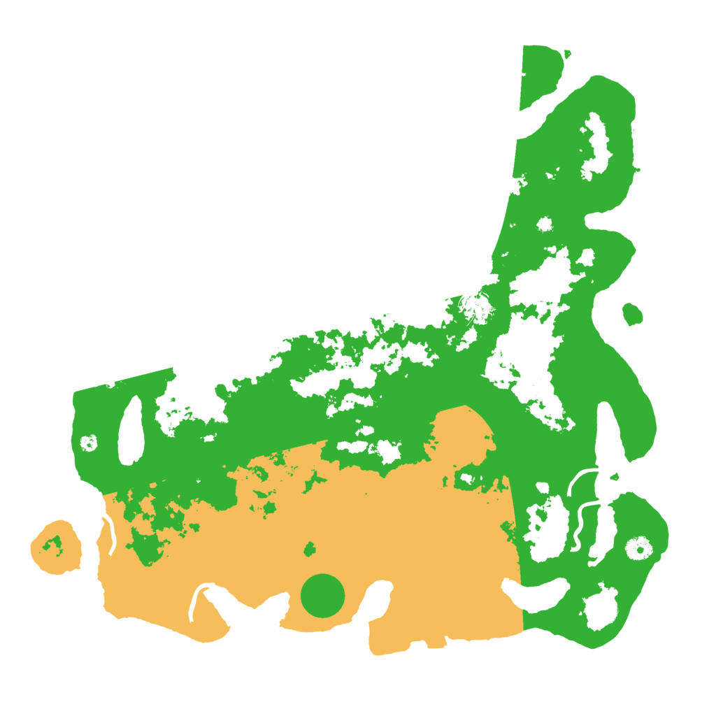 Biome Rust Map: Procedural Map, Size: 4280, Seed: 2061990284