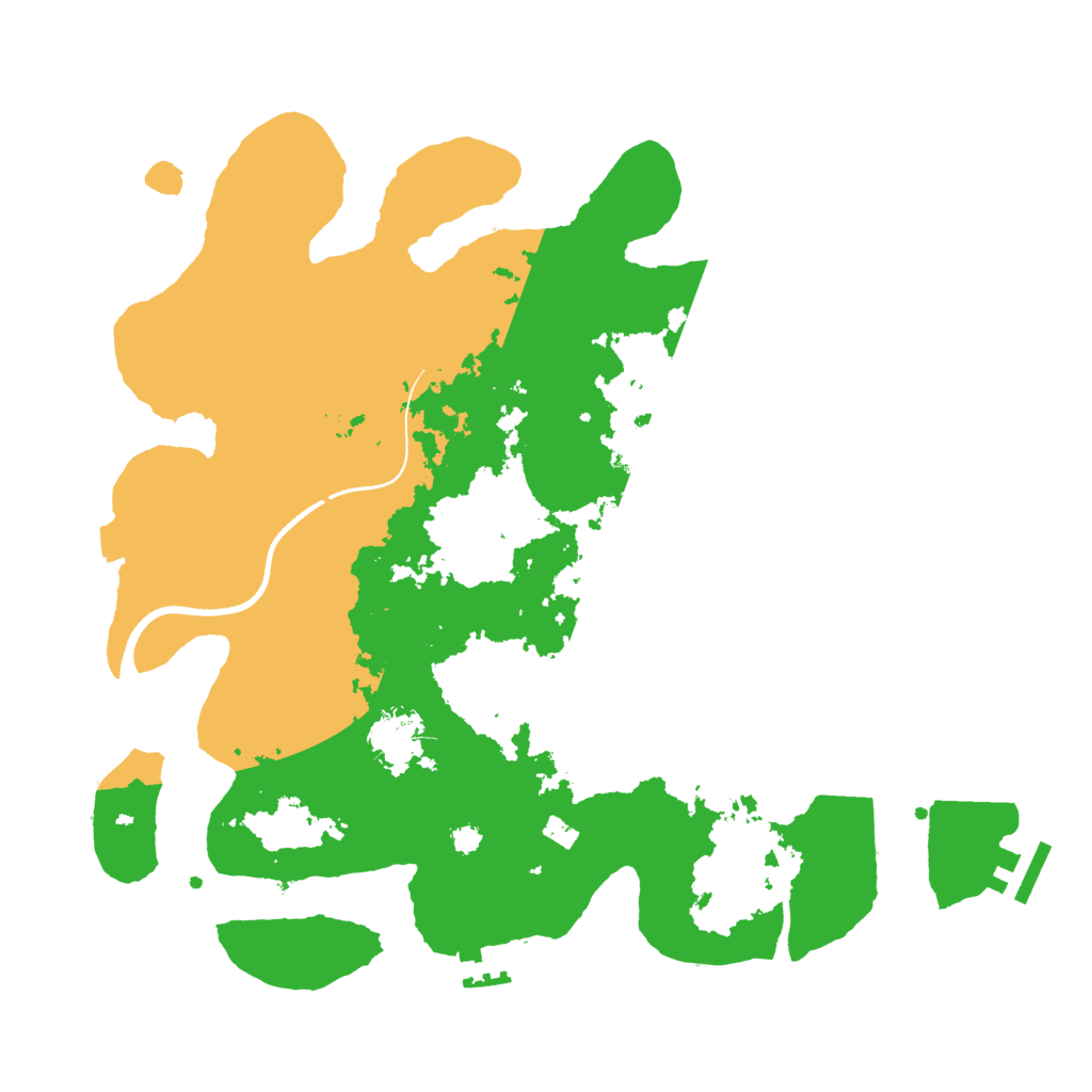 Biome Rust Map: Procedural Map, Size: 3450, Seed: 98221374