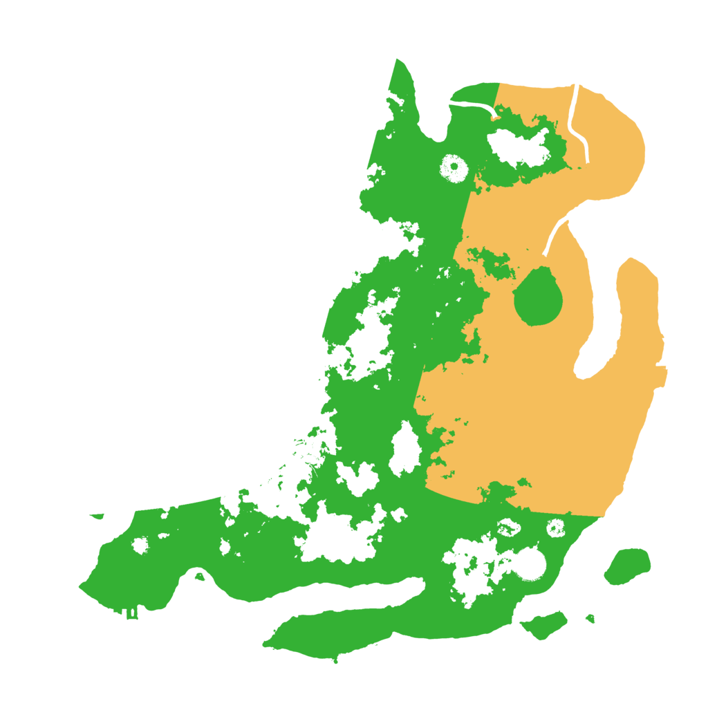 Biome Rust Map: Procedural Map, Size: 3850, Seed: 19098603
