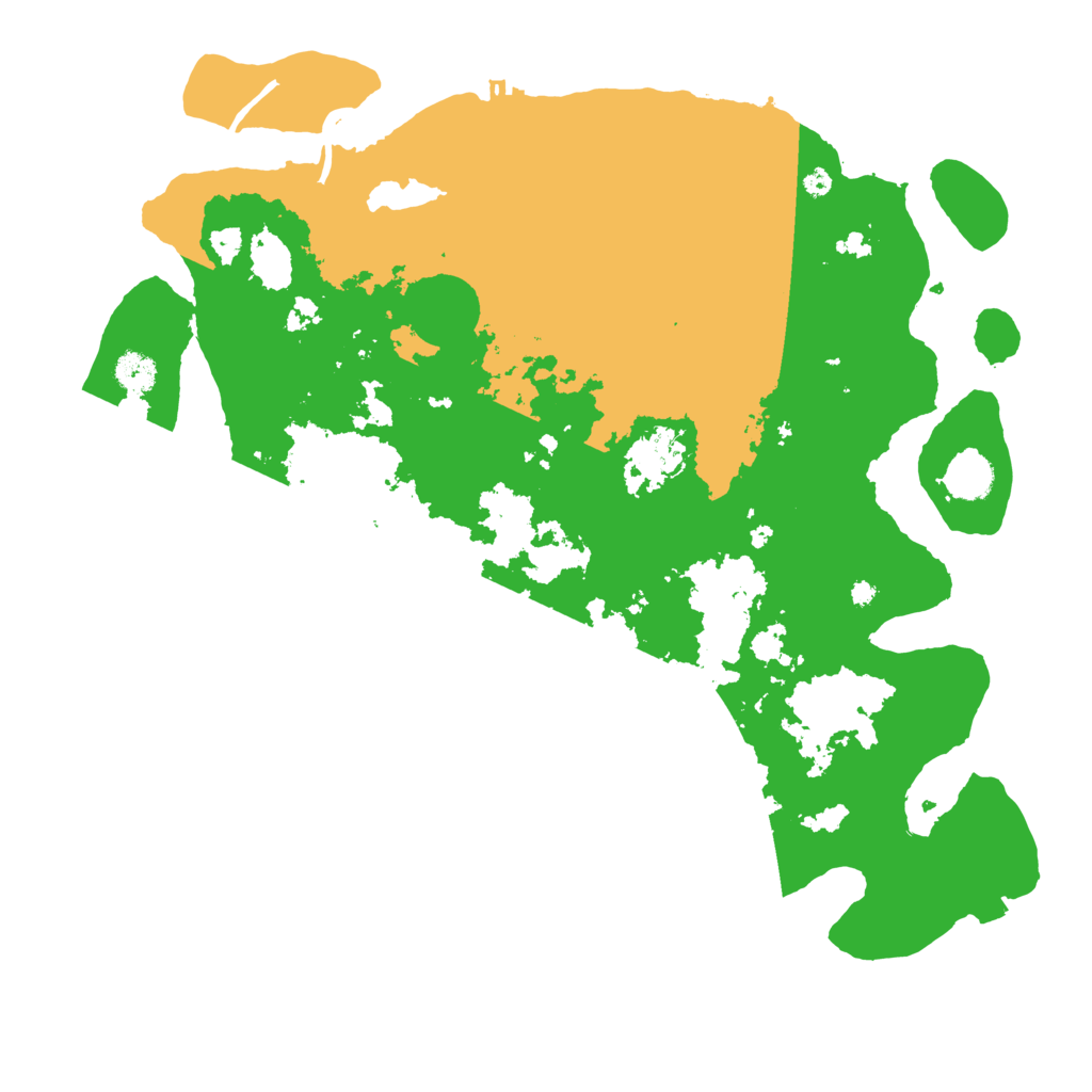 Biome Rust Map: Procedural Map, Size: 4100, Seed: 21956458