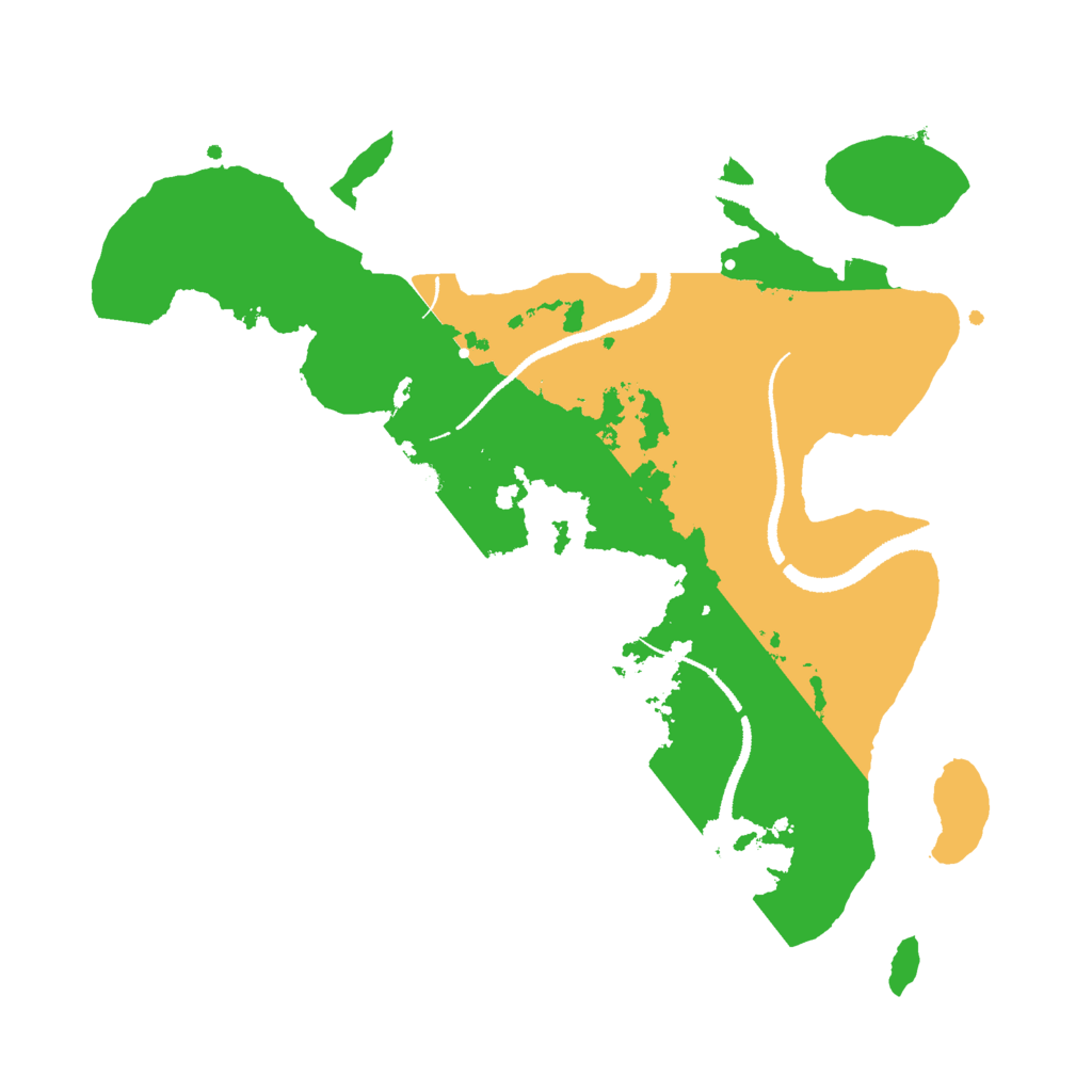 Biome Rust Map: Procedural Map, Size: 3000, Seed: 1473597546