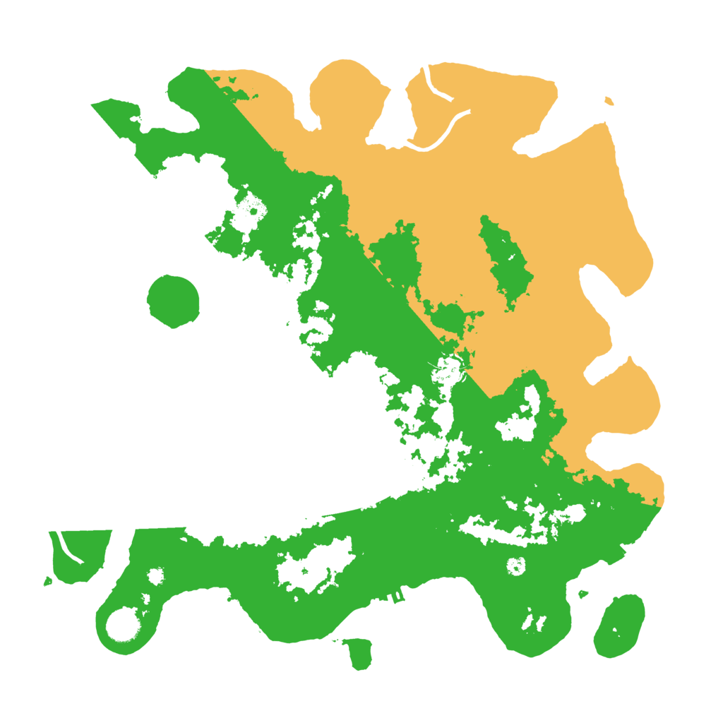 Biome Rust Map: Procedural Map, Size: 3900, Seed: 45026834