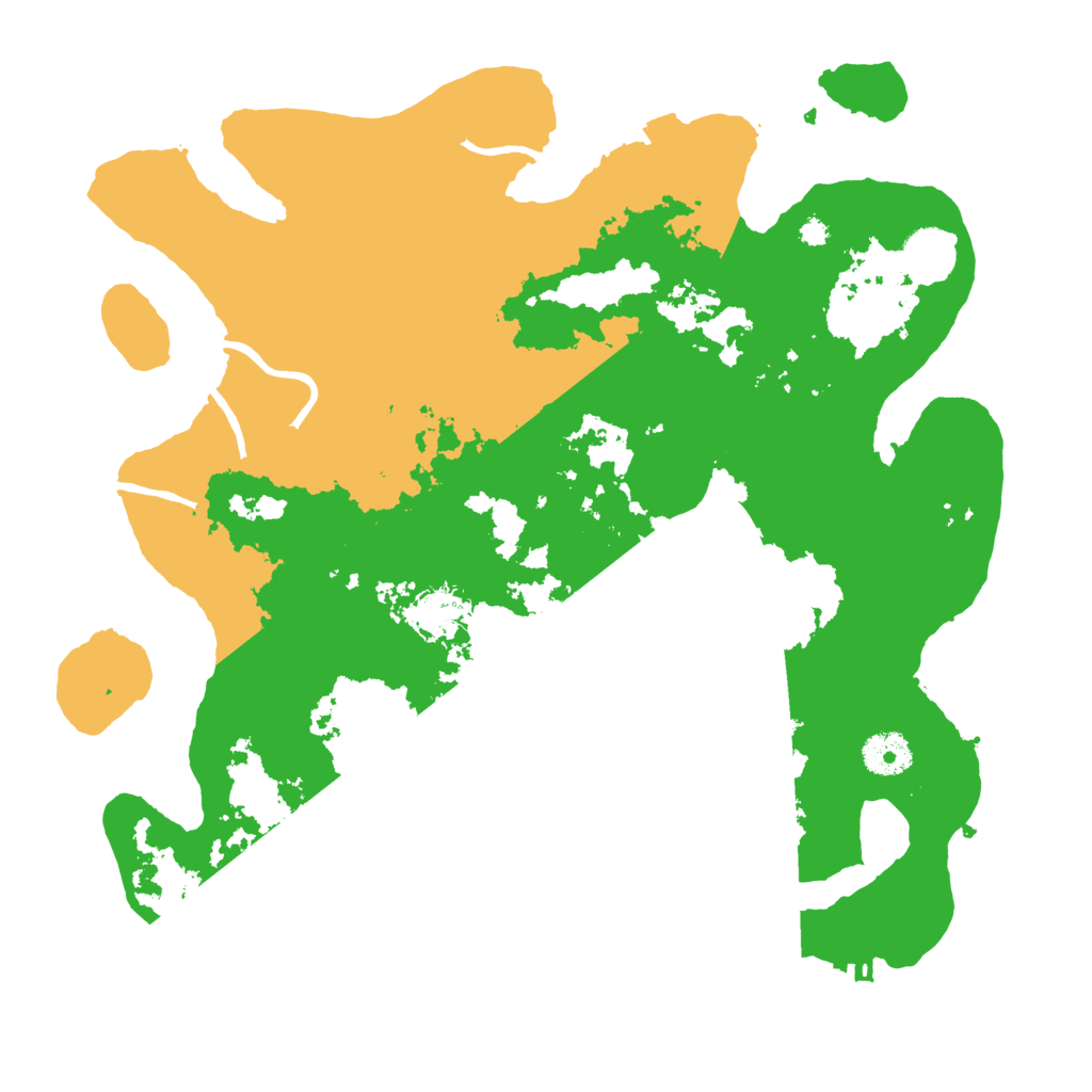 Biome Rust Map: Procedural Map, Size: 3550, Seed: 22105355