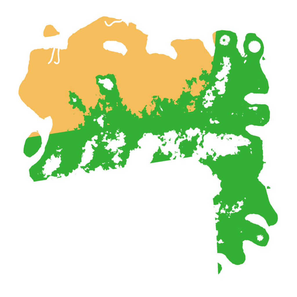 Biome Rust Map: Procedural Map, Size: 4400, Seed: 92375235