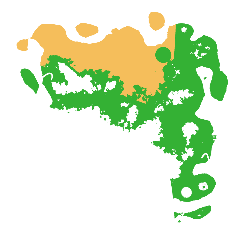 Biome Rust Map: Procedural Map, Size: 4000, Seed: 463