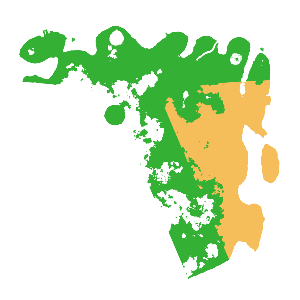 Biome Rust Map: Procedural Map, Size: 3900, Seed: 80514513
