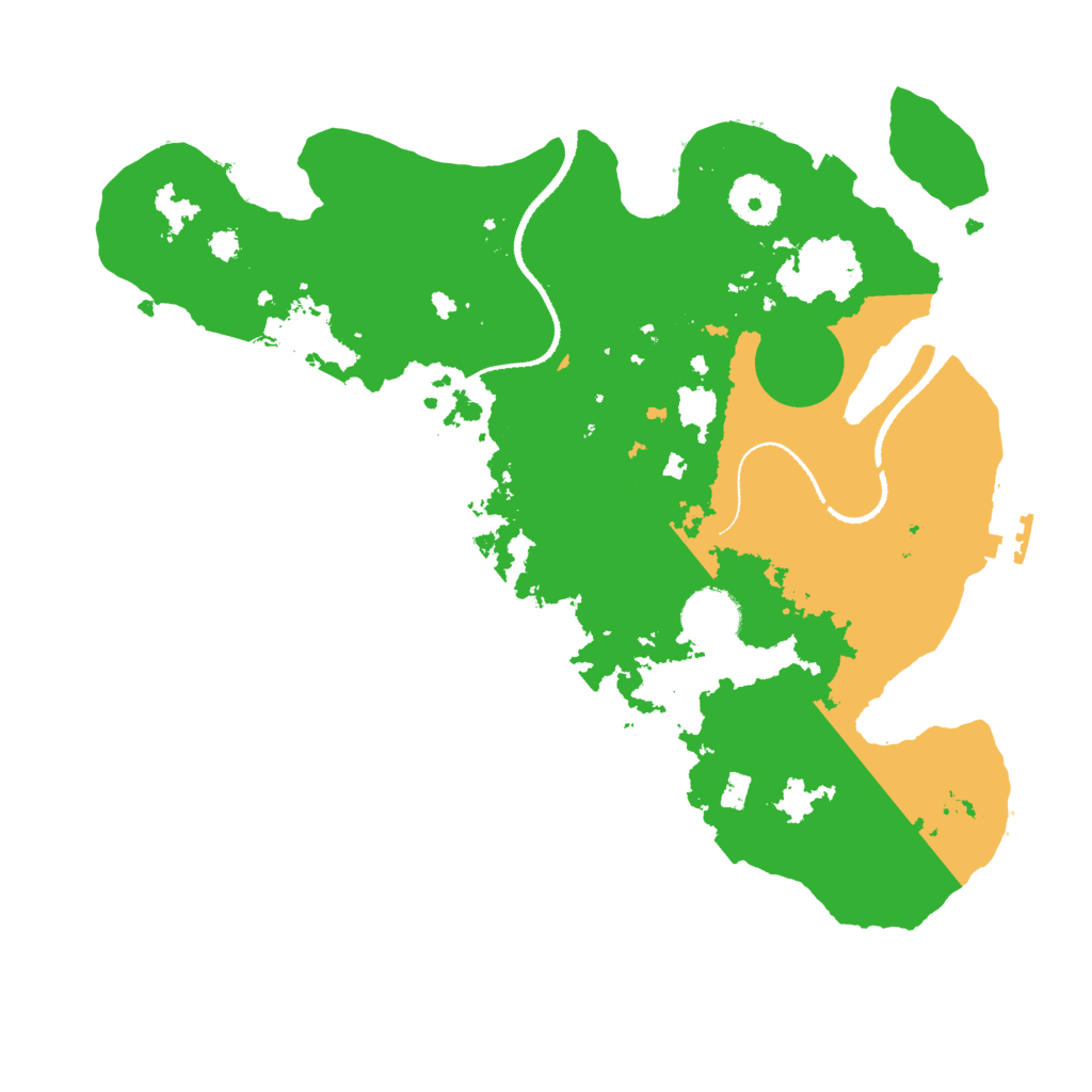 Biome Rust Map: Procedural Map, Size: 3250, Seed: 17926