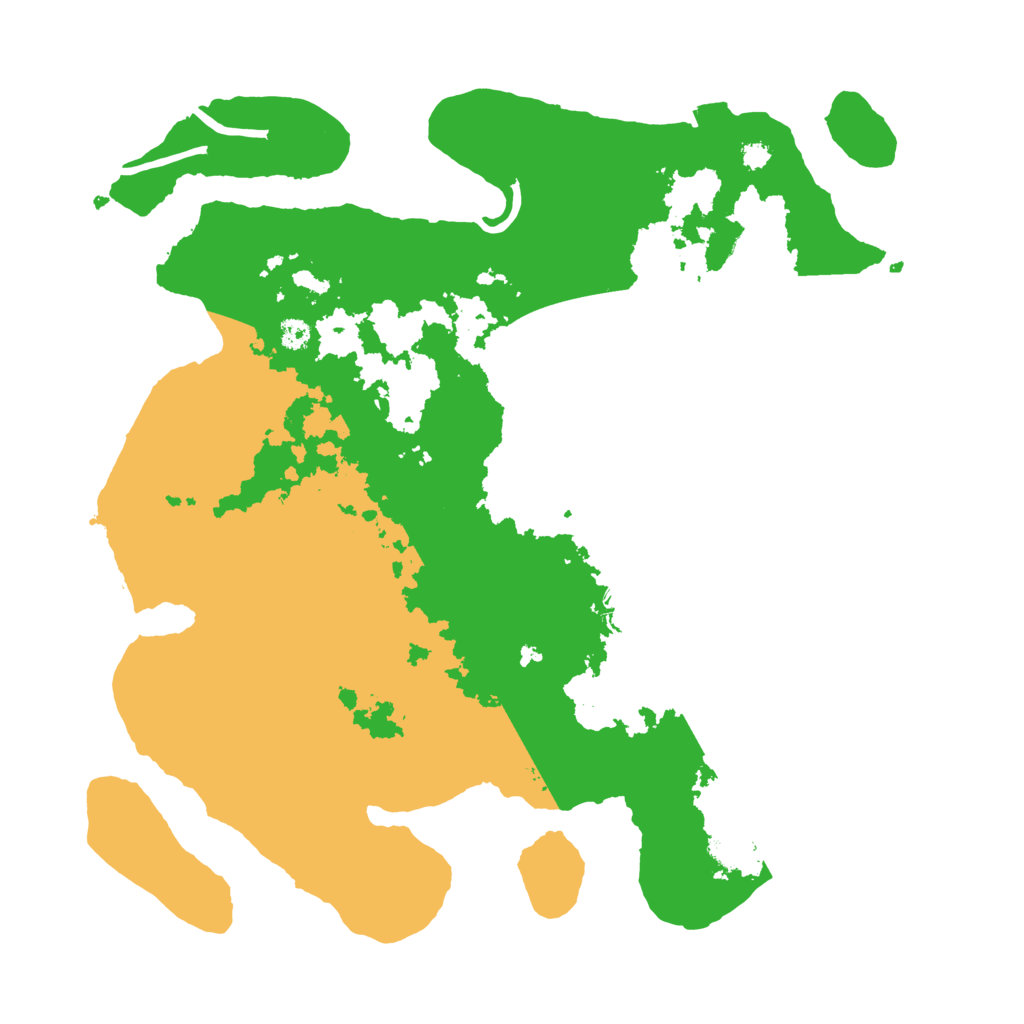 Biome Rust Map: Procedural Map, Size: 3400, Seed: 50811860