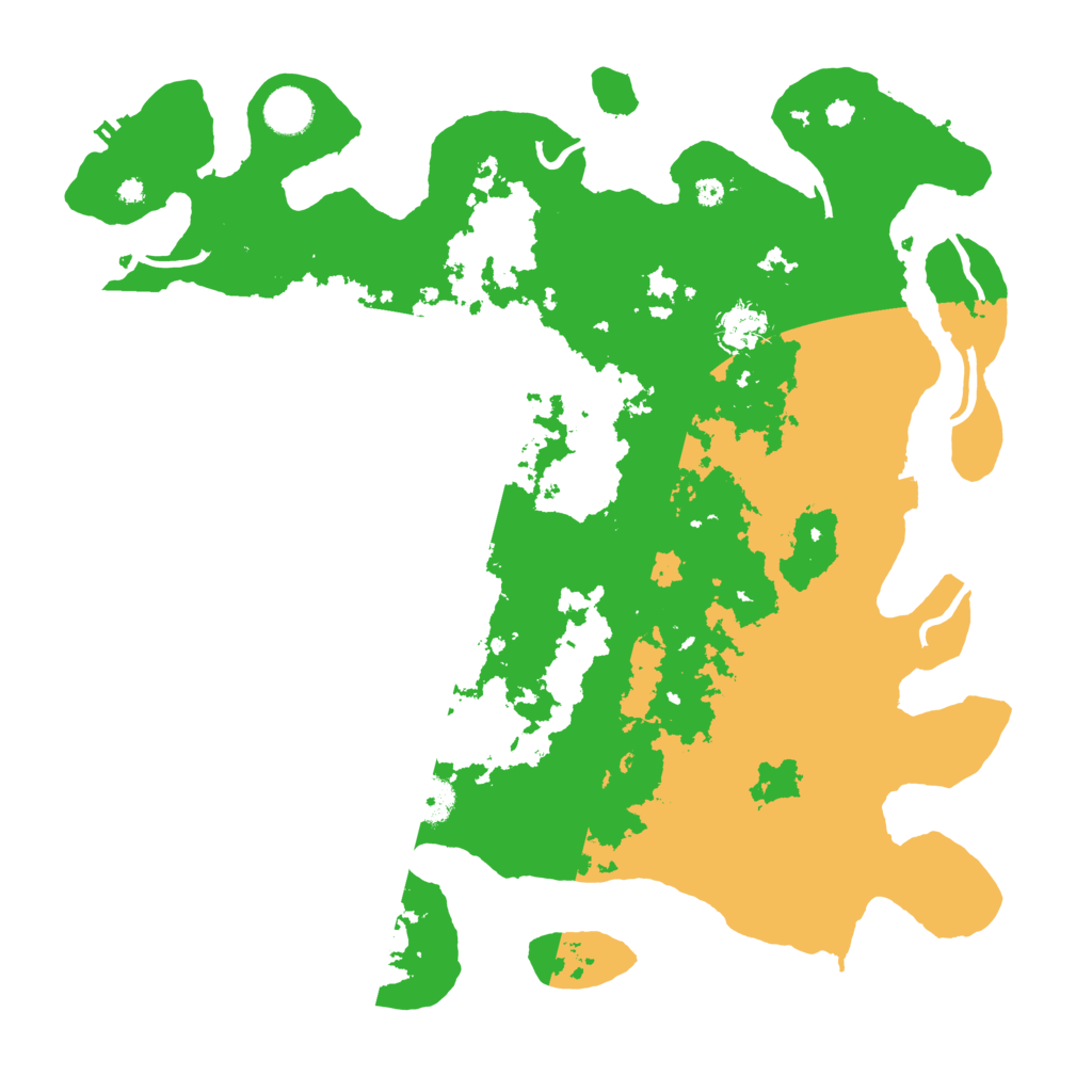 Biome Rust Map: Procedural Map, Size: 3950, Seed: 677364