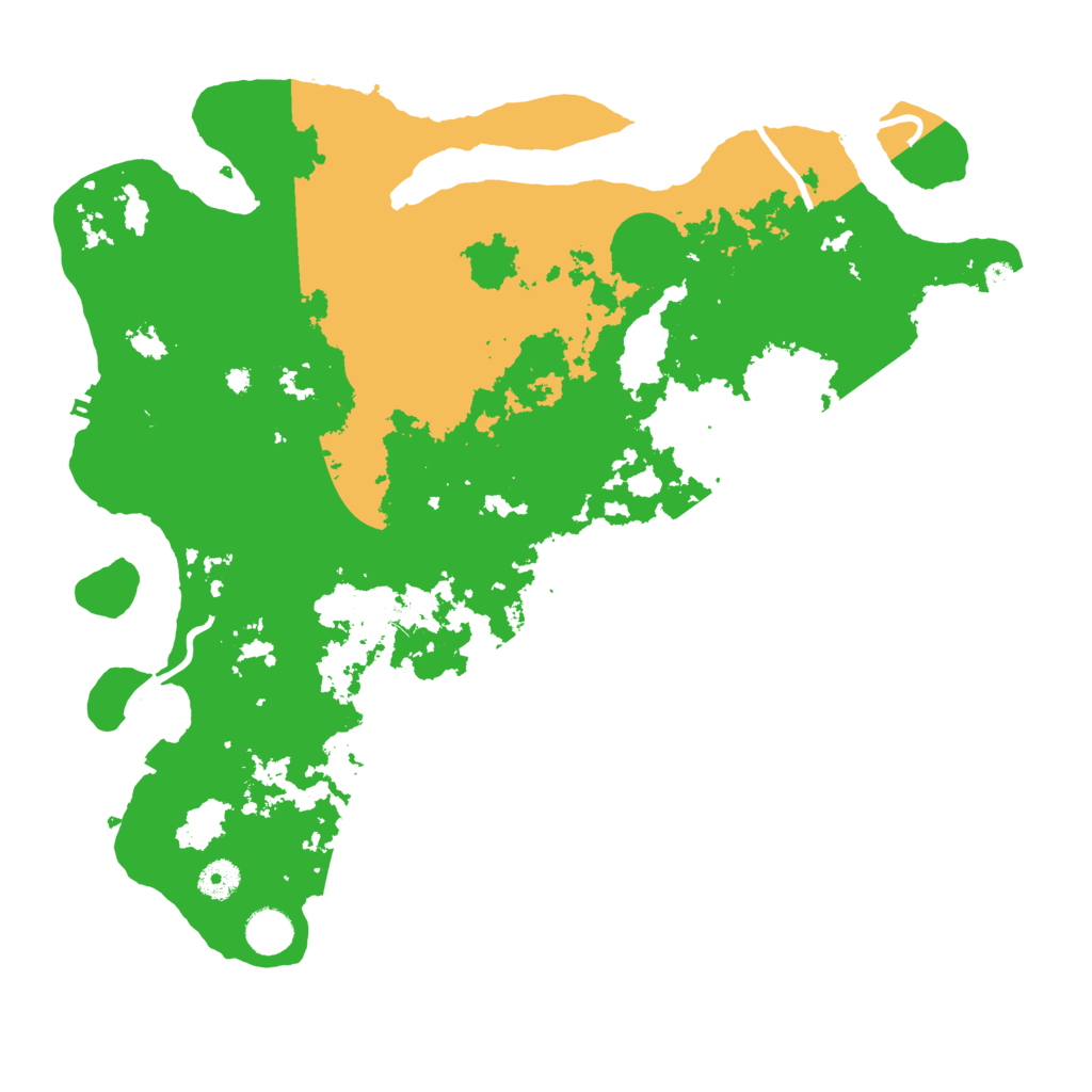 Biome Rust Map: Procedural Map, Size: 4100, Seed: 59778433