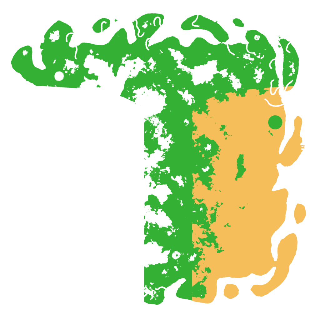 Biome Rust Map: Procedural Map, Size: 6000, Seed: 154184484
