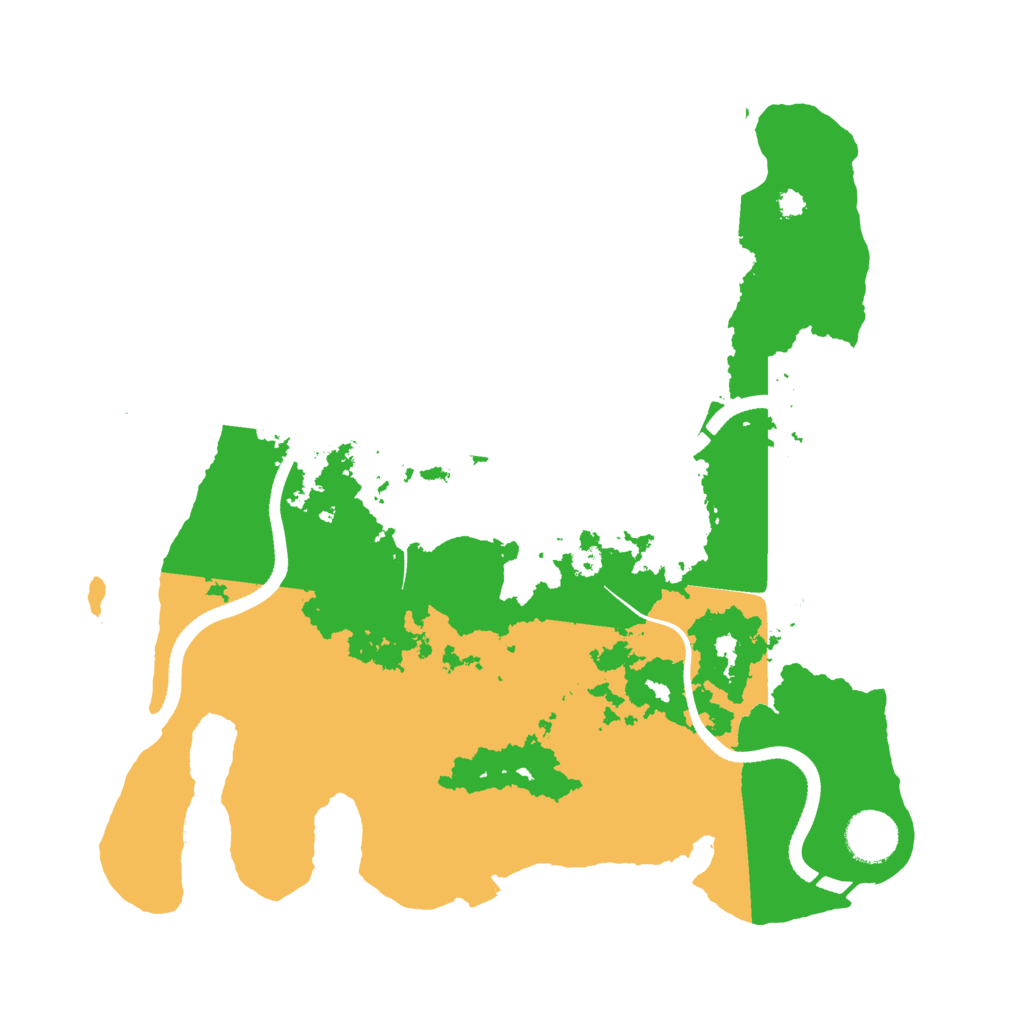 Biome Rust Map: Procedural Map, Size: 3450, Seed: 1481433