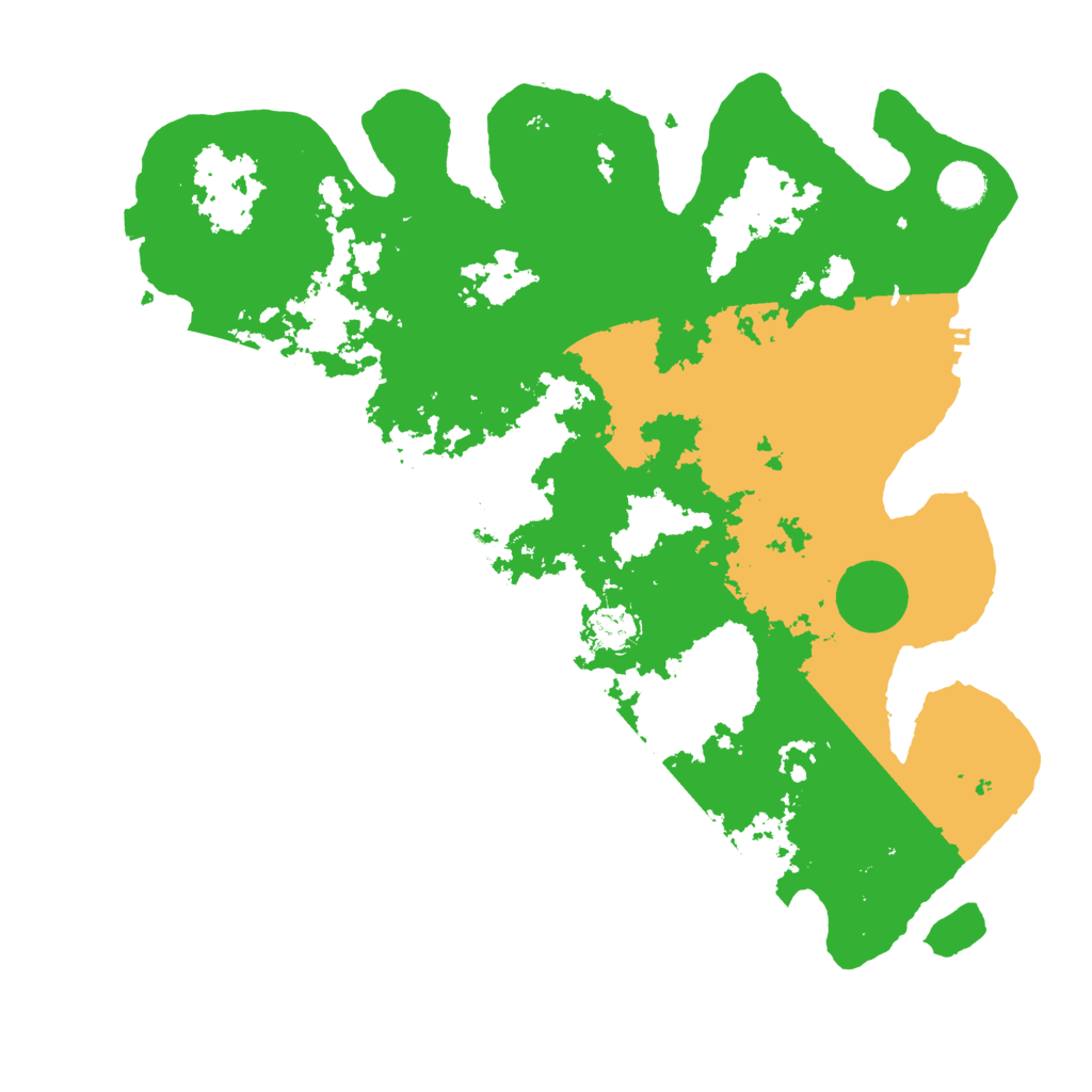Biome Rust Map: Procedural Map, Size: 4000, Seed: 67316664