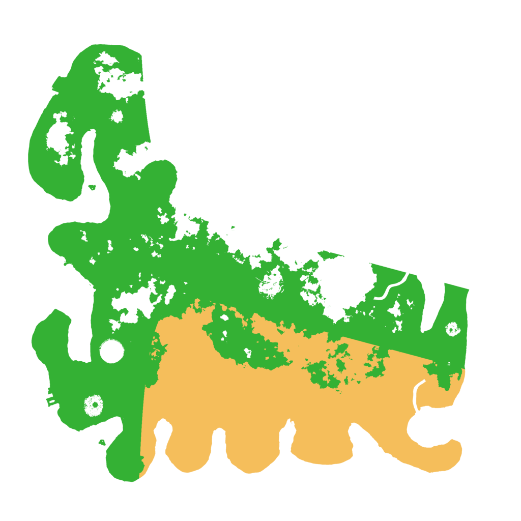 Biome Rust Map: Procedural Map, Size: 3850, Seed: 78290073