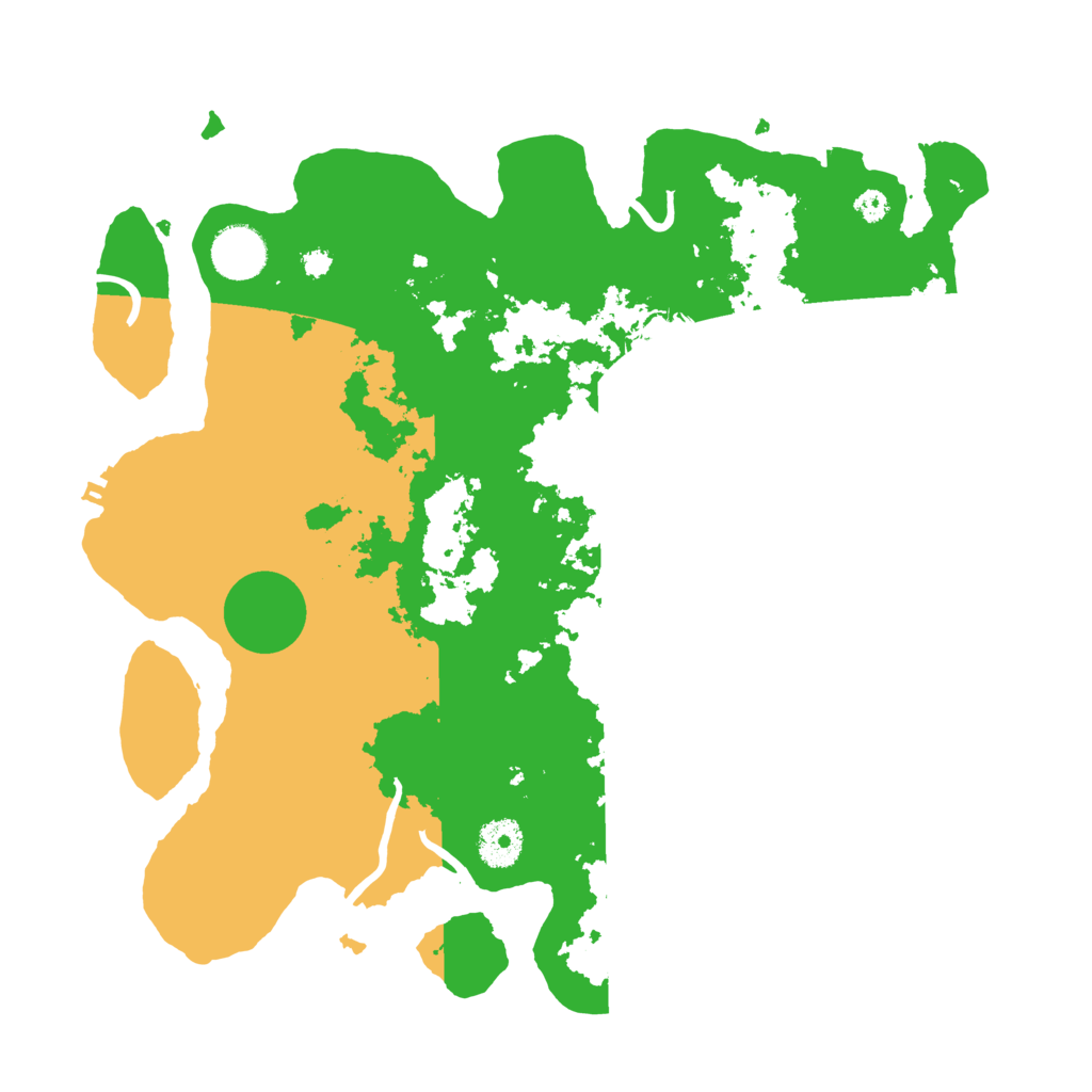 Biome Rust Map: Procedural Map, Size: 3500, Seed: 1786361777