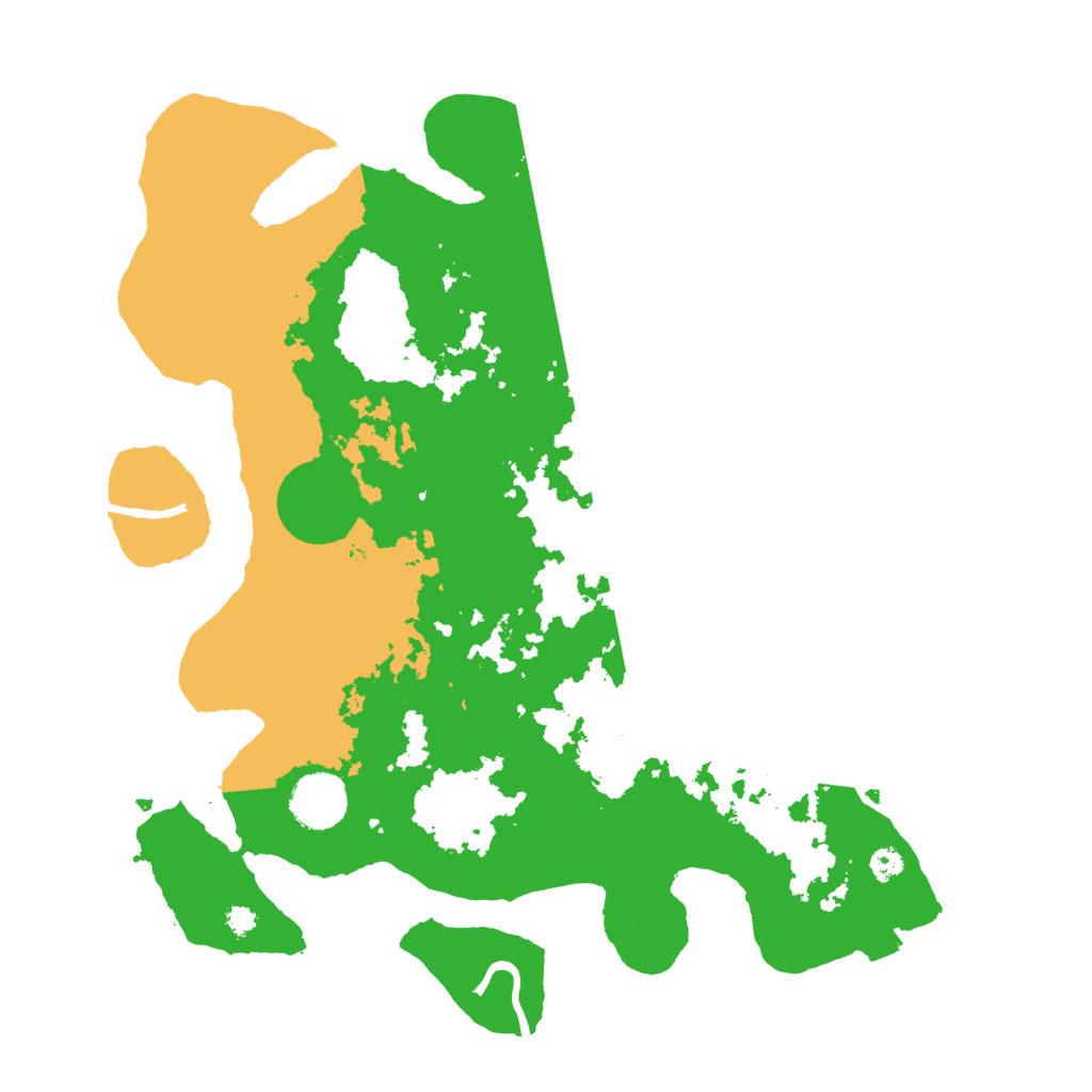 Biome Rust Map: Procedural Map, Size: 3450, Seed: 49903475