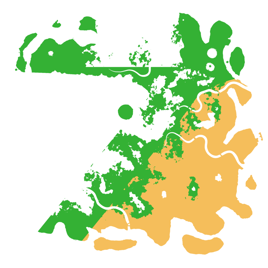 Biome Rust Map: Procedural Map, Size: 4800, Seed: 1004007998