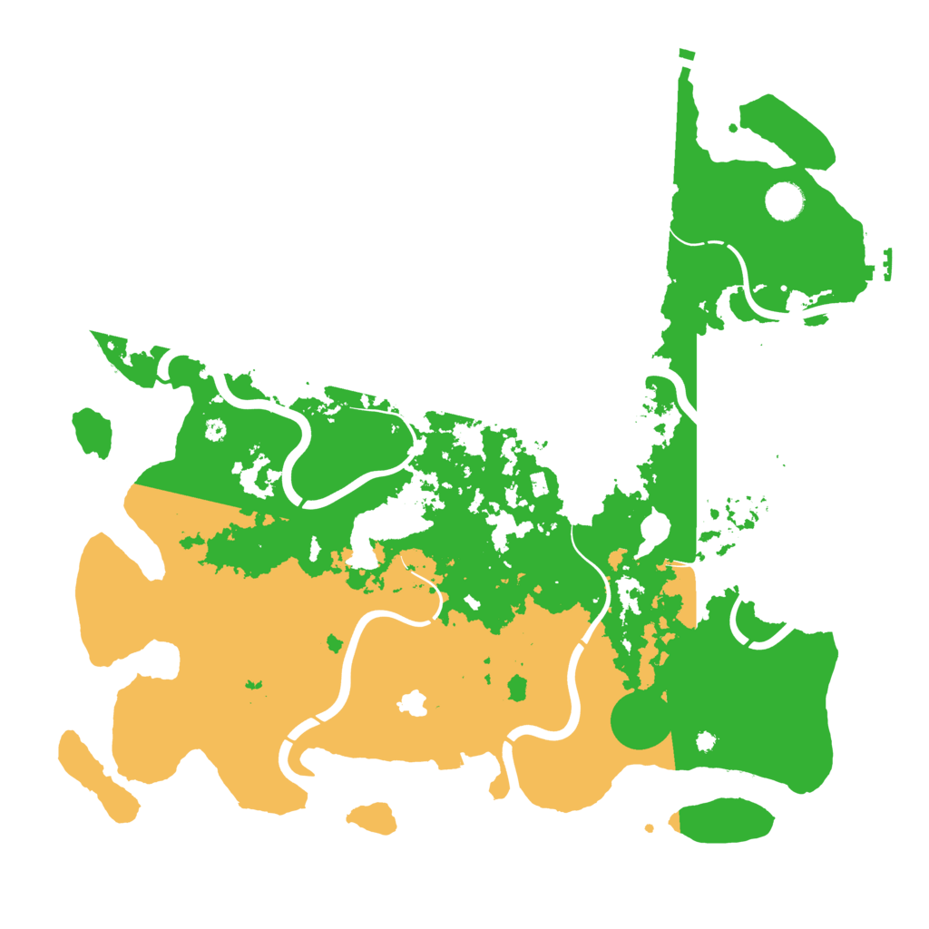 Biome Rust Map: Procedural Map, Size: 4250, Seed: 24529250