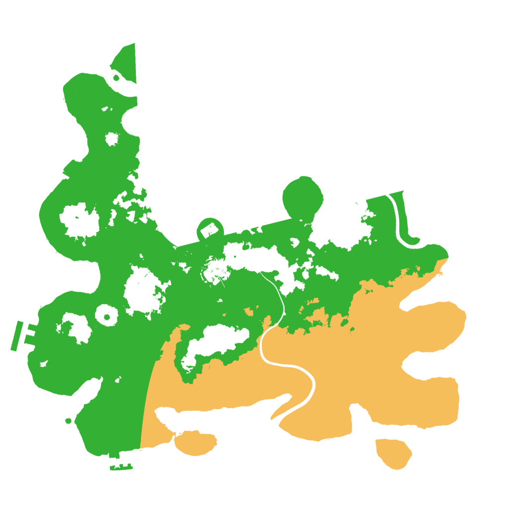 Biome Rust Map: Procedural Map, Size: 3400, Seed: 31371970