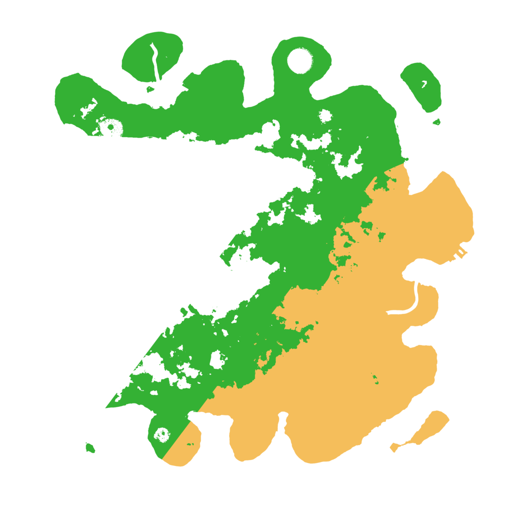 Biome Rust Map: Procedural Map, Size: 3550, Seed: 9014227