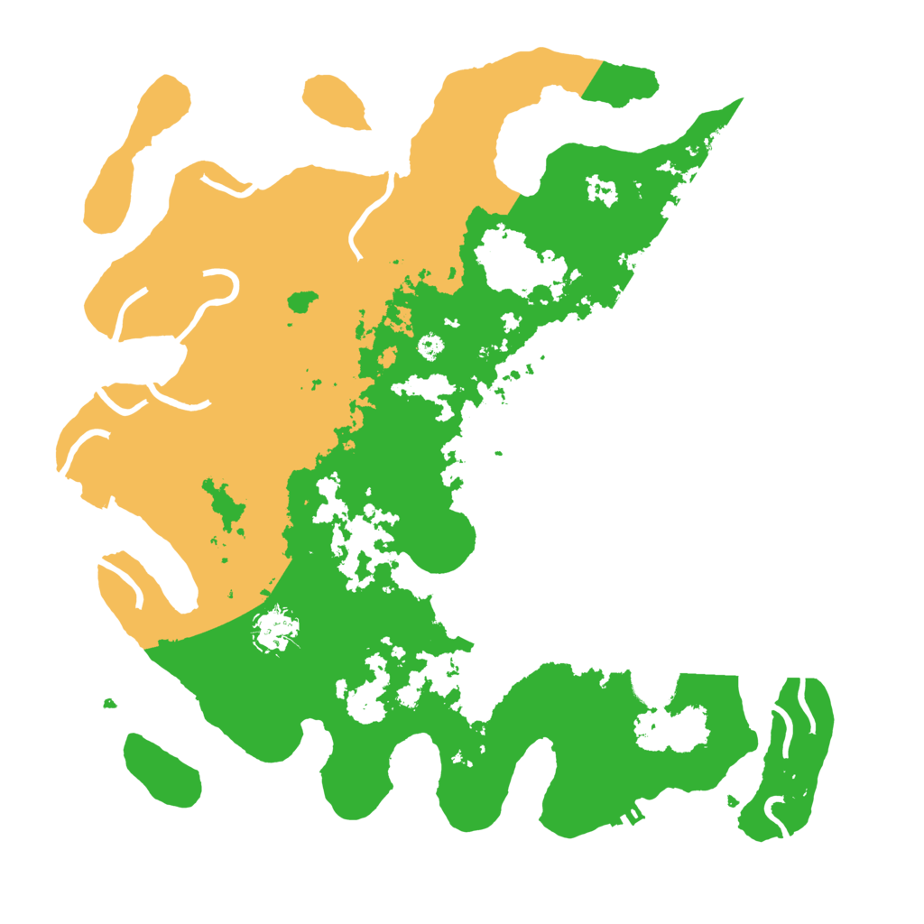 Biome Rust Map: Procedural Map, Size: 3700, Seed: 38166735