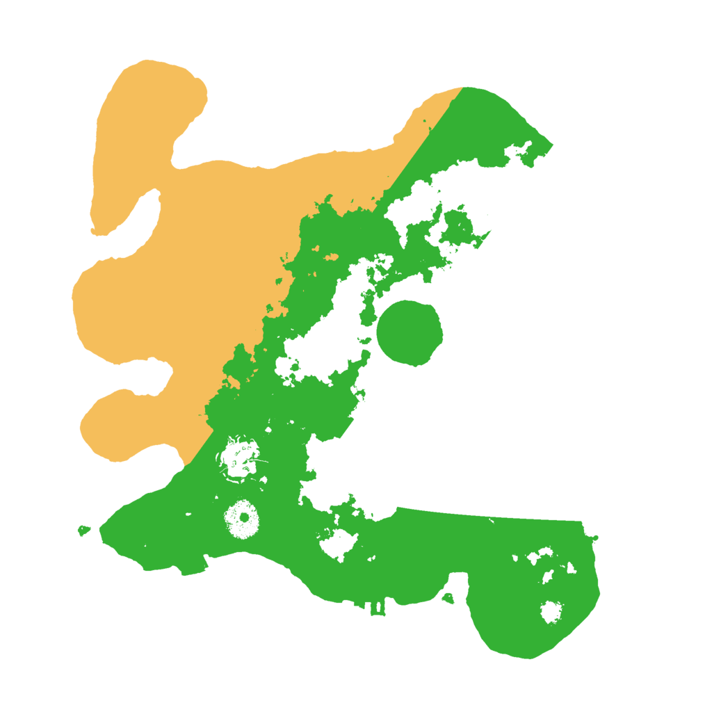 Biome Rust Map: Procedural Map, Size: 3000, Seed: 25189222