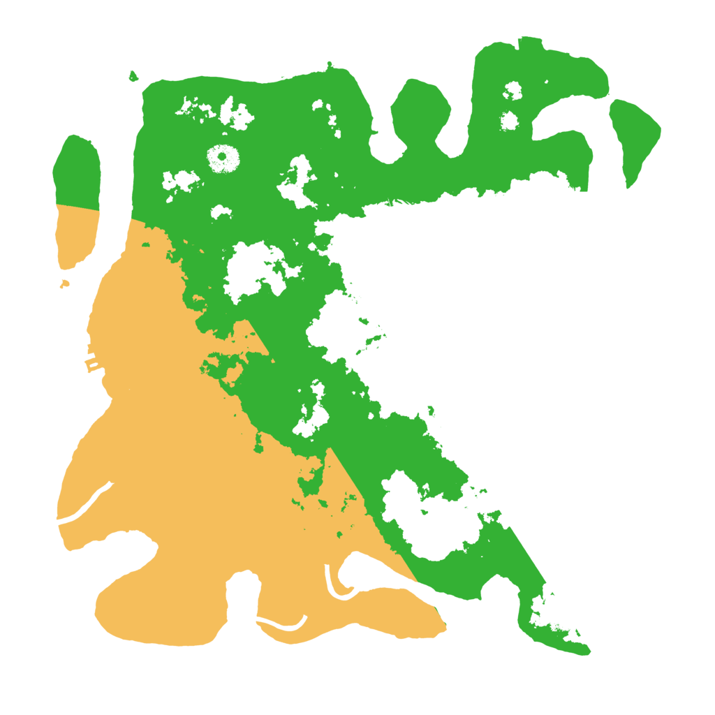 Biome Rust Map: Procedural Map, Size: 3500, Seed: 6903554