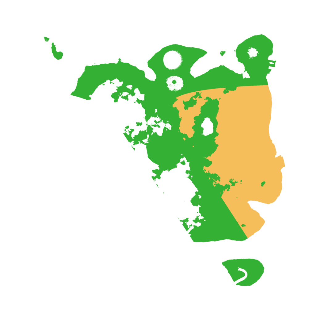 Biome Rust Map: Procedural Map, Size: 3000, Seed: 19692